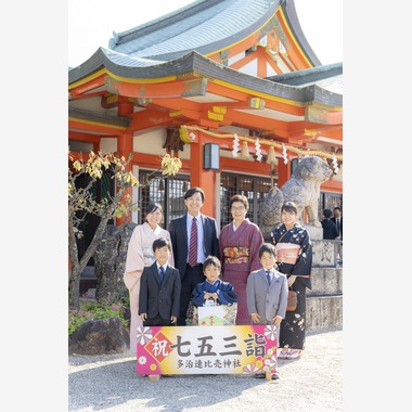 三好治輝が撮影した「七五三」の写真