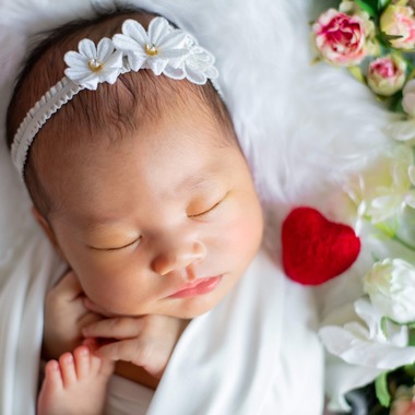 辻本 杏奈が撮影した「新生児フォト」の写真