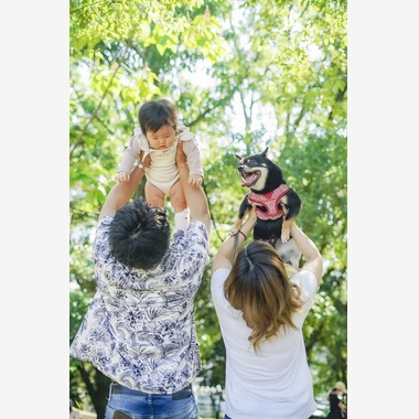 スタジオ11が撮影した「家族写真」の写真