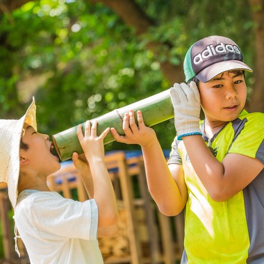 なかむーフォトが出張撮影した「サマーキャンプ」の家族写真