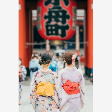 モーメンツが出張撮影した「浅草散策」の家族写真