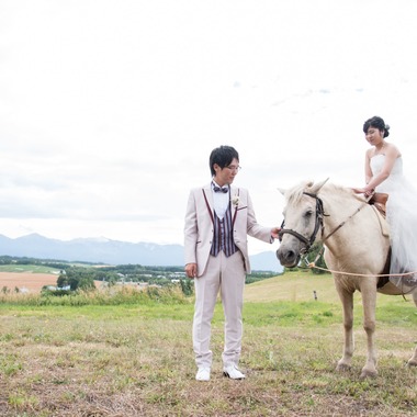 Sincere（サンシェール）が撮影した「北海道／絶景フォトウエディング in 美瑛」のウェディングフォト