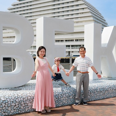 真方　祥が撮影した「家族写真」の写真