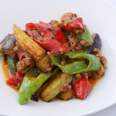 森安　照が撮影した「中国料理」の写真