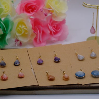 柴田美穂が撮影した「ハンドメイドピアス」の写真