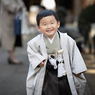 寫樂斎が撮影した「七五三（廣幡八幡宮）」の写真