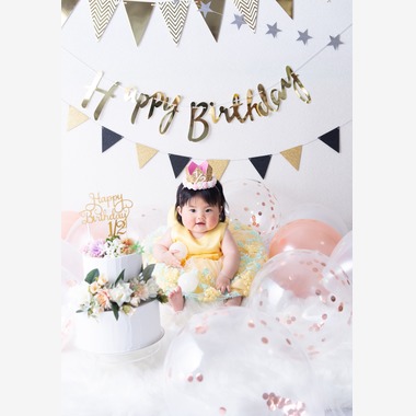 Happy Baby Projectが撮影した「6ヵ月・1歳のお誕生日」の写真