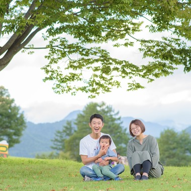 AND KNOTが撮影した「家族写真」の写真