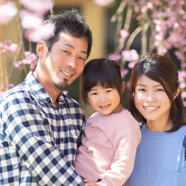 戸坂　良枝が出張撮影した「家族写真」の家族写真