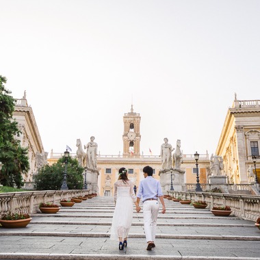 Kyoko Ide Photographyが撮影した「ローマフォトウェディング　コロッセオ」のウェディングフォト