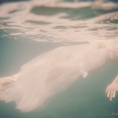 U-CONCENT (香川裕貴)が撮影した「水中ウェディング写真_和歌山、福井県」のウェディングフォト