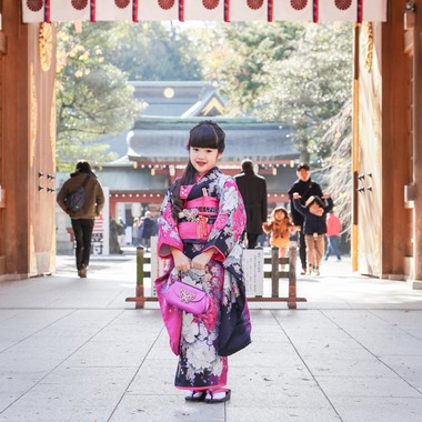 ヨッシ～が出張撮影した「七五三撮影」の家族写真