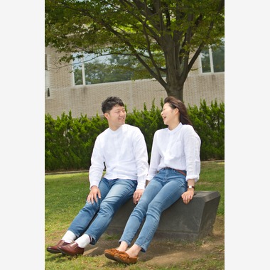 坂田年彦が出張撮影した「カップルフォト」の家族写真