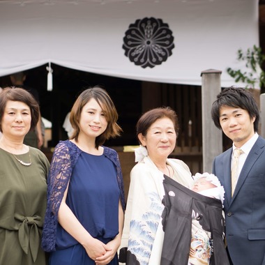 出張撮影サービス　kuro NICO cameraが撮影した「お宮参り撮影@塩竈神社」の写真