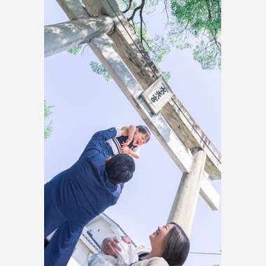 多田正子が撮影した「お宮参り」の写真