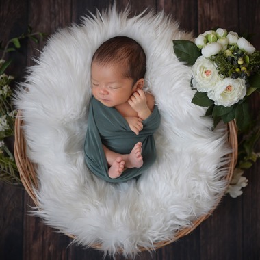 須貝フォトサービスが撮影した「ニューボーン」の写真