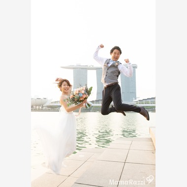 ママラッチが撮影した「プレウェディング」のウェディングフォト