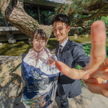 大對敏嗣が撮影した「お宮参り×七五三」の写真