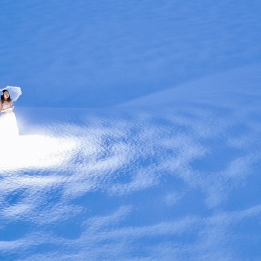 studio HATOYAが撮影した「雪原ウェディング」のウェディングフォト