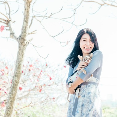 ポートレート沖縄が出張撮影した「ペット撮影」の家族写真