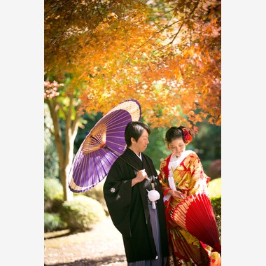 KISA photographyが撮影した「ロケーション和装」のウェディングフォト