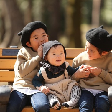 Photographer  Tomoが撮影した「双子とベビーの記念写真@井の頭公園」の写真