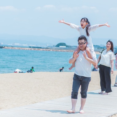 多田正子が撮影した「ファミリーフォト（バースデーフォト）」の写真