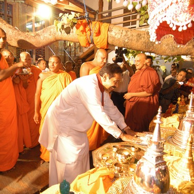 梶田　誠が撮影した「スリランカ　ペラヘラ祭り」の写真