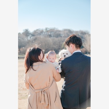 ワイヤリングが出張撮影した「ファミリー」の家族写真