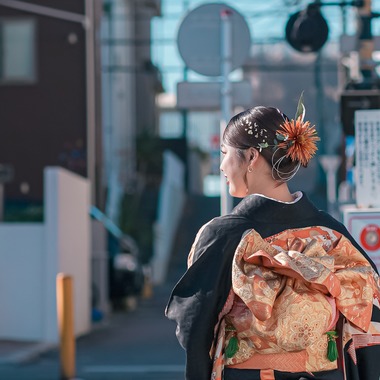 岩水悠が撮影した「成人式」の写真