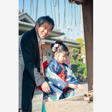 戸澤麻衣が撮影した「北区　七五三」の写真