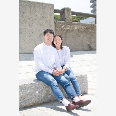 坂田年彦が出張撮影した「カップルフォト」の家族写真