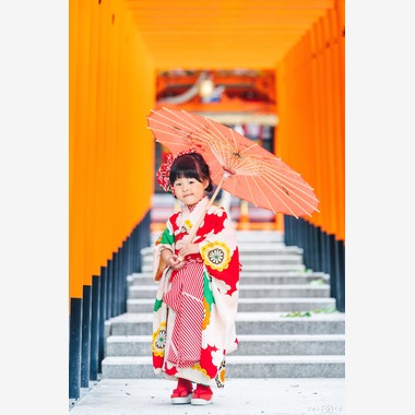 フォトくまが出張撮影した「七五三」の家族写真