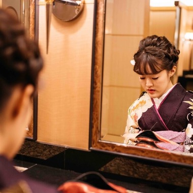 植村由理が撮影した「成人式　前撮り　ニューオータニ」の写真