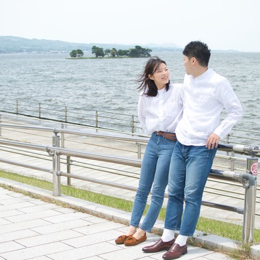 坂田年彦が出張撮影した「カップルフォト」の家族写真