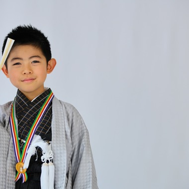 稲蔭一道が出張撮影した「七五三撮影」の家族写真