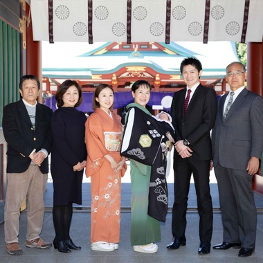 松井シンジが撮影した「お宮参り」の写真