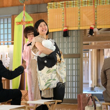 中村將一写真事務所が撮影した「お宮参り」の写真