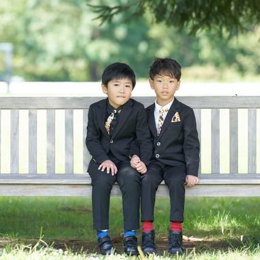 イチフォトが出張撮影した「お子様の作例」の家族写真