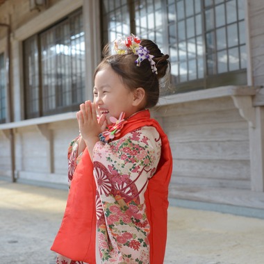 ＥＧＰが撮影した「沖縄七五三」の写真