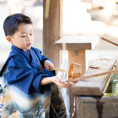 T.Matsumuraが出張撮影した「七五三＠八雲氷川神社」の家族写真