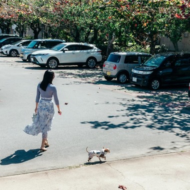 ポートレート沖縄が出張撮影した「ペット撮影」の家族写真