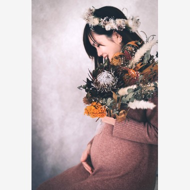 Photo Design CRIEが出張撮影した「マタニティ・ニューボーン」の家族写真