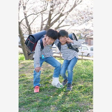 高夏写真店が出張撮影した「家族写真の撮影」の家族写真