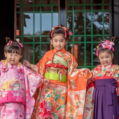 まんまるフォトが出張撮影した「七五三写真」の家族写真