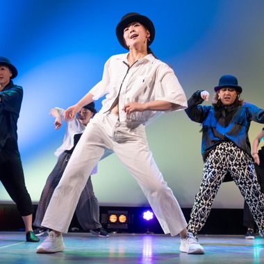 原野 英樹が撮影した「ホールでのプロダンサー発表会」の写真