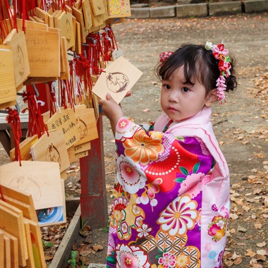 photobeehiveが出張撮影した「家族の記念日　お宮参りと七五三」の家族写真