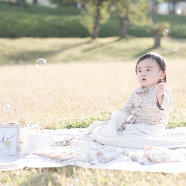 高夏写真店が出張撮影した「家族写真の撮影」の家族写真