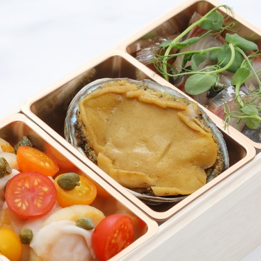 森安　照が撮影した「和食弁当・洋食弁当・中華弁当」の写真