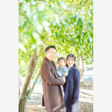 今泉秀樹が出張撮影した「昭和記念公園」の家族写真